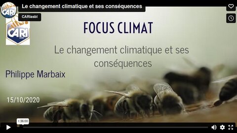 Conférence climat Philippe Marbaix